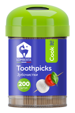 Зубочистки Lomberta деревянные, 200шт