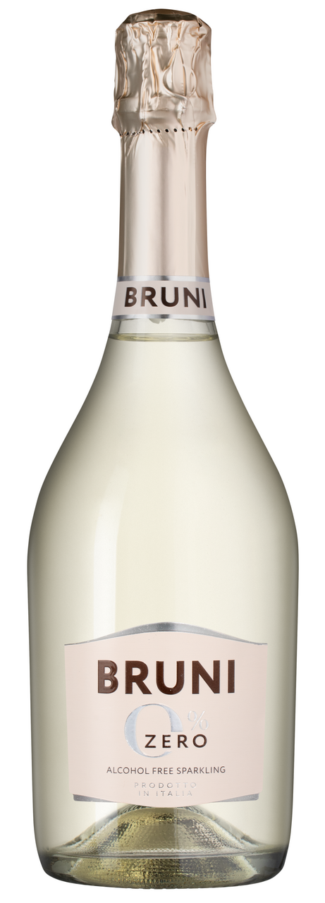 Вино игристое безалкогольное Bruni Zero белое, 0.75л