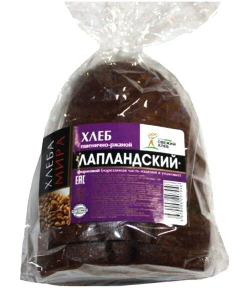Хлеб Проект Свежий хлеб Лапландский формовой, 300г