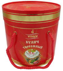 Кулич Сормовский творожный с изюмом, 500г