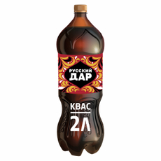 Квас Русский Дар Традиционный газированный, 2л