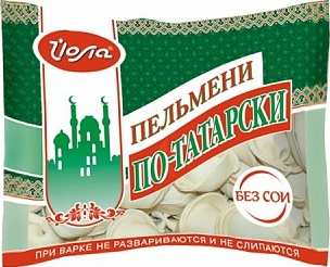 Пельмени Йола По-татарски замороженные, 400г