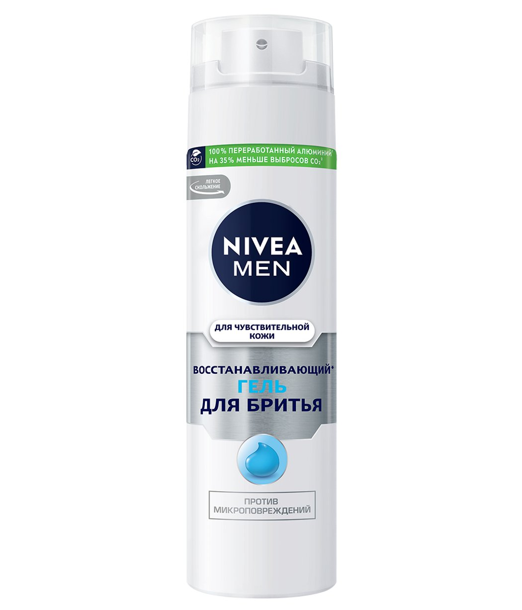 Восстанавливающий гель для бритья NIVEA Men для чувствительной кожи
