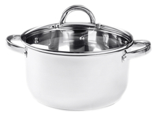 Кастрюля с крышкой Ningde tank tech 18 х 10.5см, 2.5л