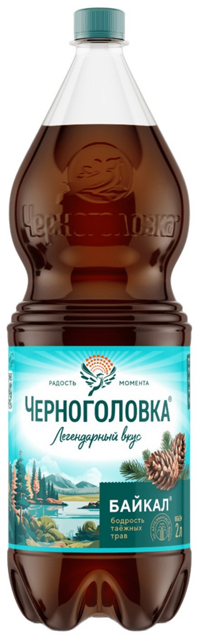 Изображение товара Лимонад Черноголовка Байкал сильногазированный, 2л