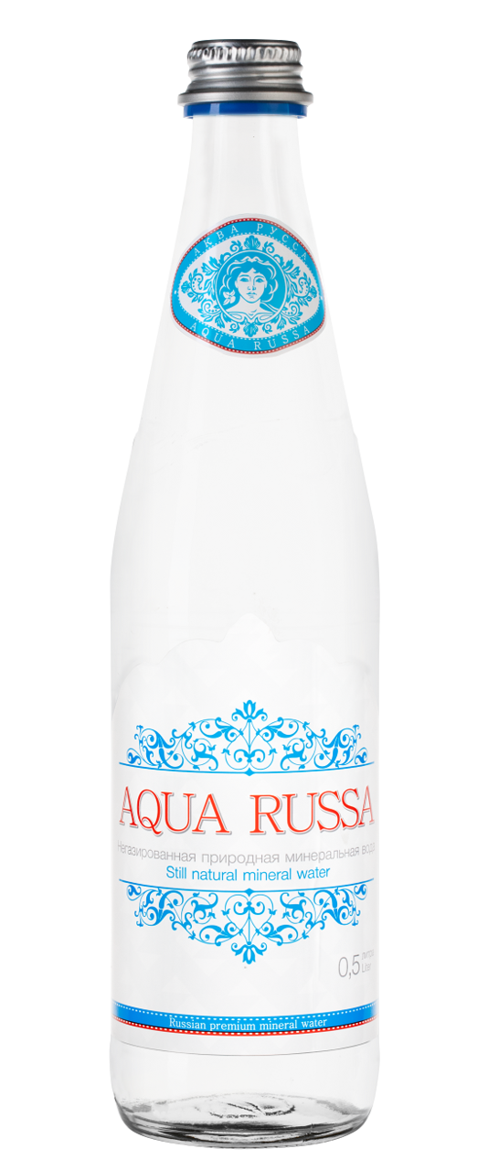 Изображение товара Минеральная вода Aqua Russa 500 мл натуральная питьевая не газированная