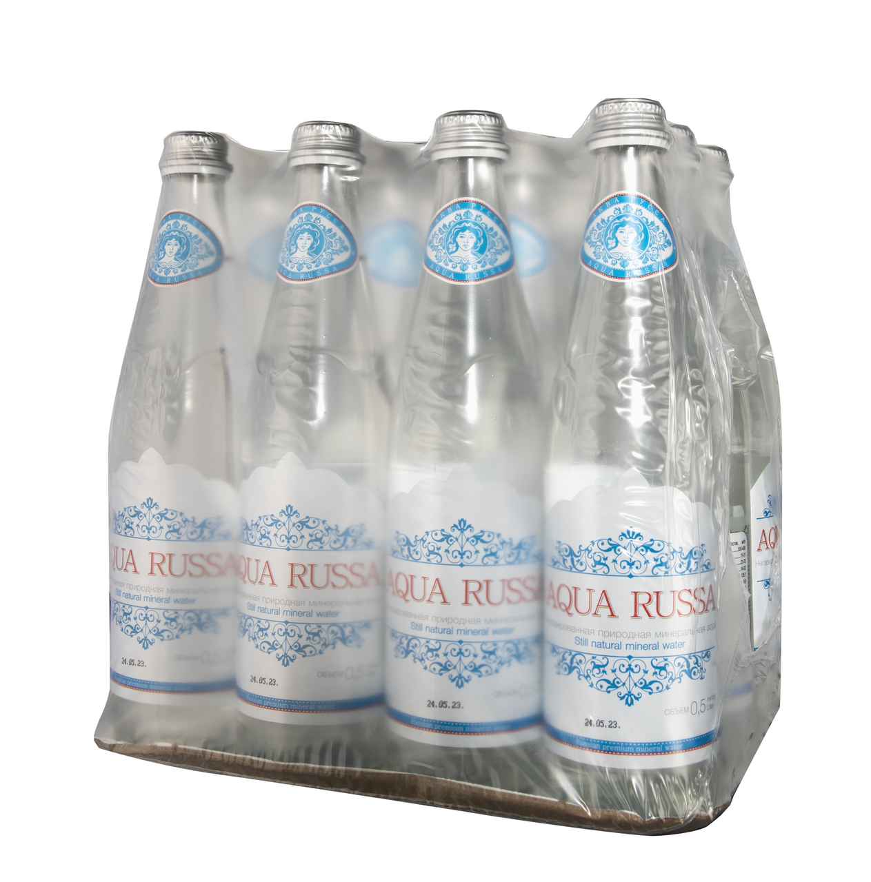Изображение товара Вода Aqua Russa минеральная питьевая столовая негазированная, 500мл x 12 шт
