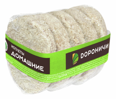 Котлеты МК Дороничи Домашние замороженные, 425г