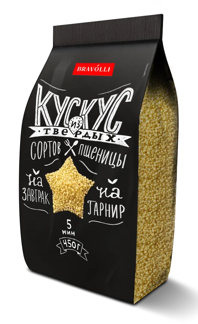Изображение товара Крупа Кускус Bravolli! 450г