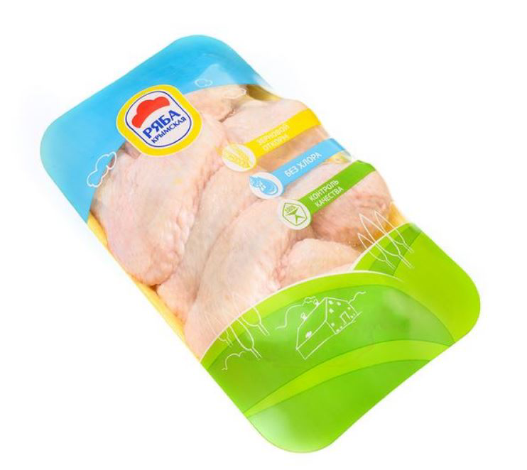 Крыло цыпленка-бройлера Ряба Крымская охлажденное