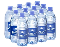 Вода Tassay питьевая газированная, 500мл х 12 шт
