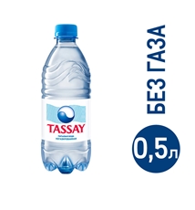 Вода Tassay питьевая негазированная, 500мл