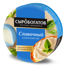 Сыр плавленый Сыробогатов сливочный треугольники 50%, 130г