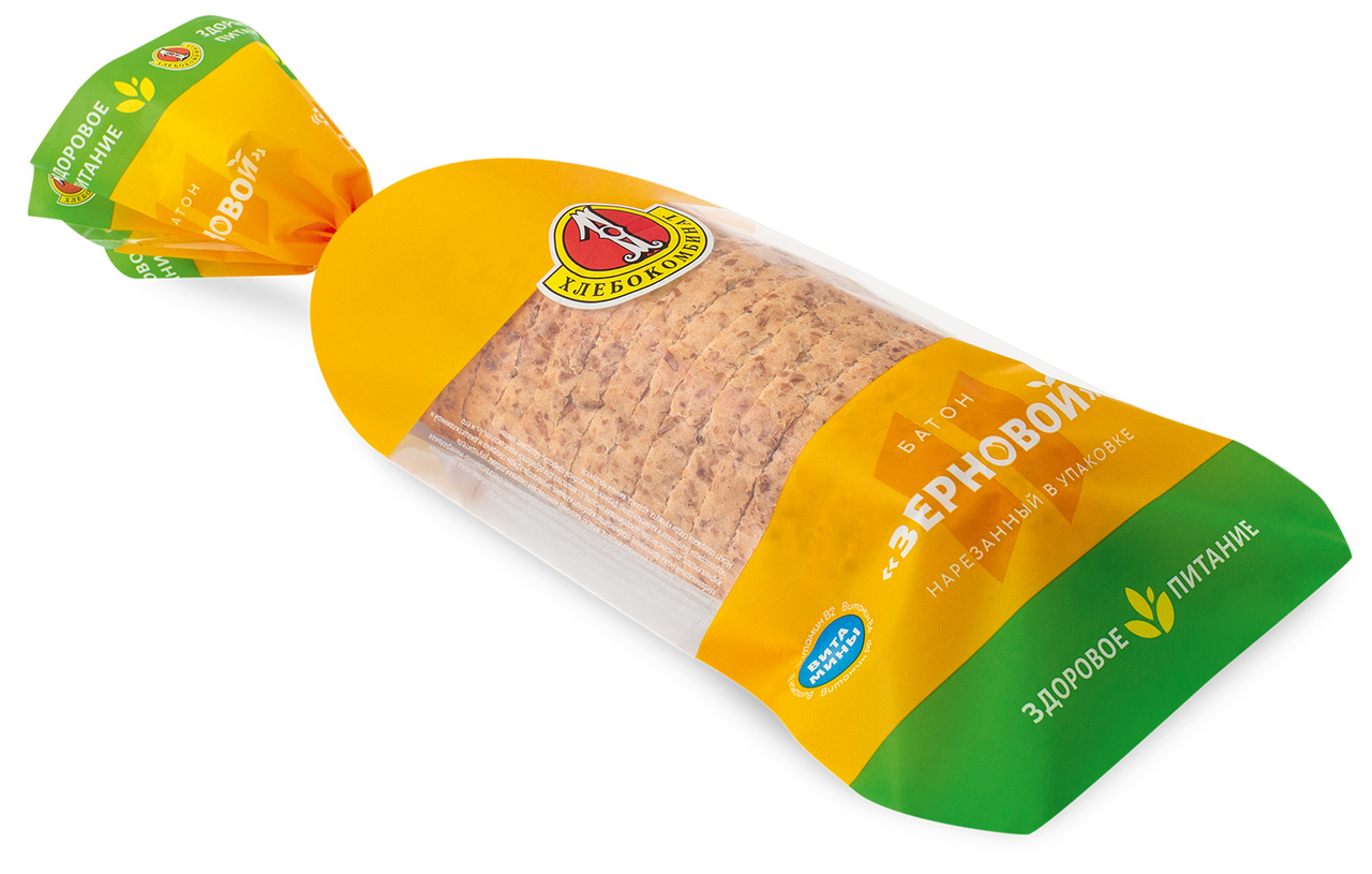 Хлебец Первый хлебокомбинат зерновой нарезной, 330г