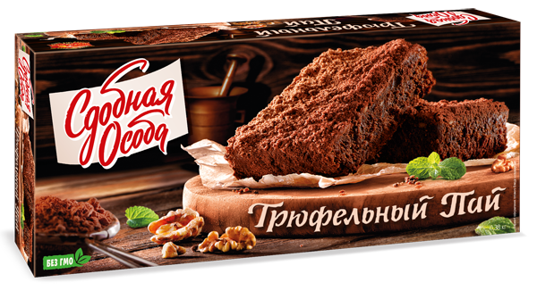 Пирог Сдобная Особа Черемушки Трюфельный пай, 380г купить с доставкой ...