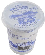 Сметана Красмол 20%, 350г