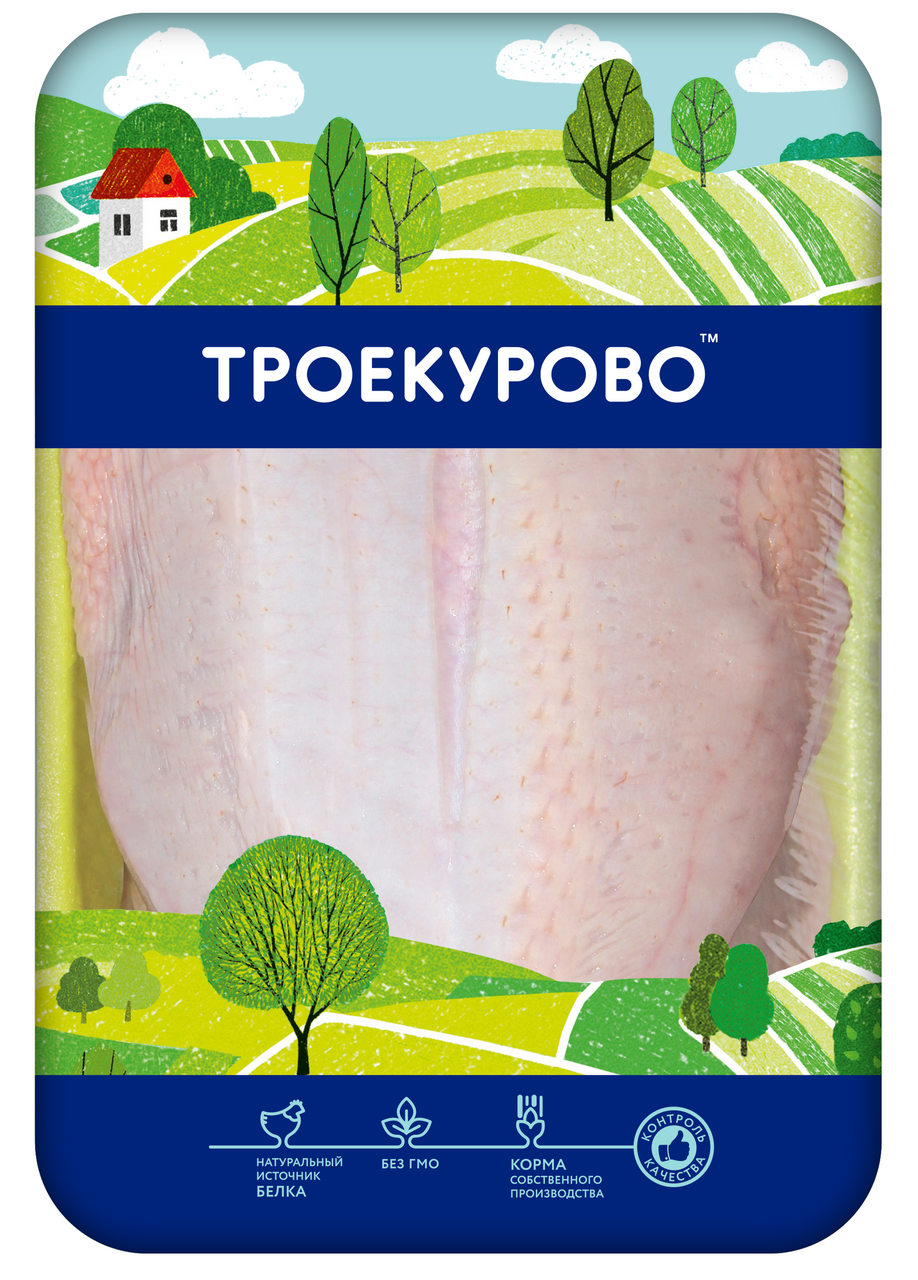 Грудка цыпленка-бройлера Троекурово охлажденная