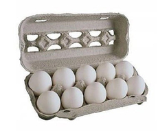 Яйцо куриное Птичница отличница йодированное С0, 10шт