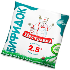 Бифидок Пестравка 2.5%, 450г