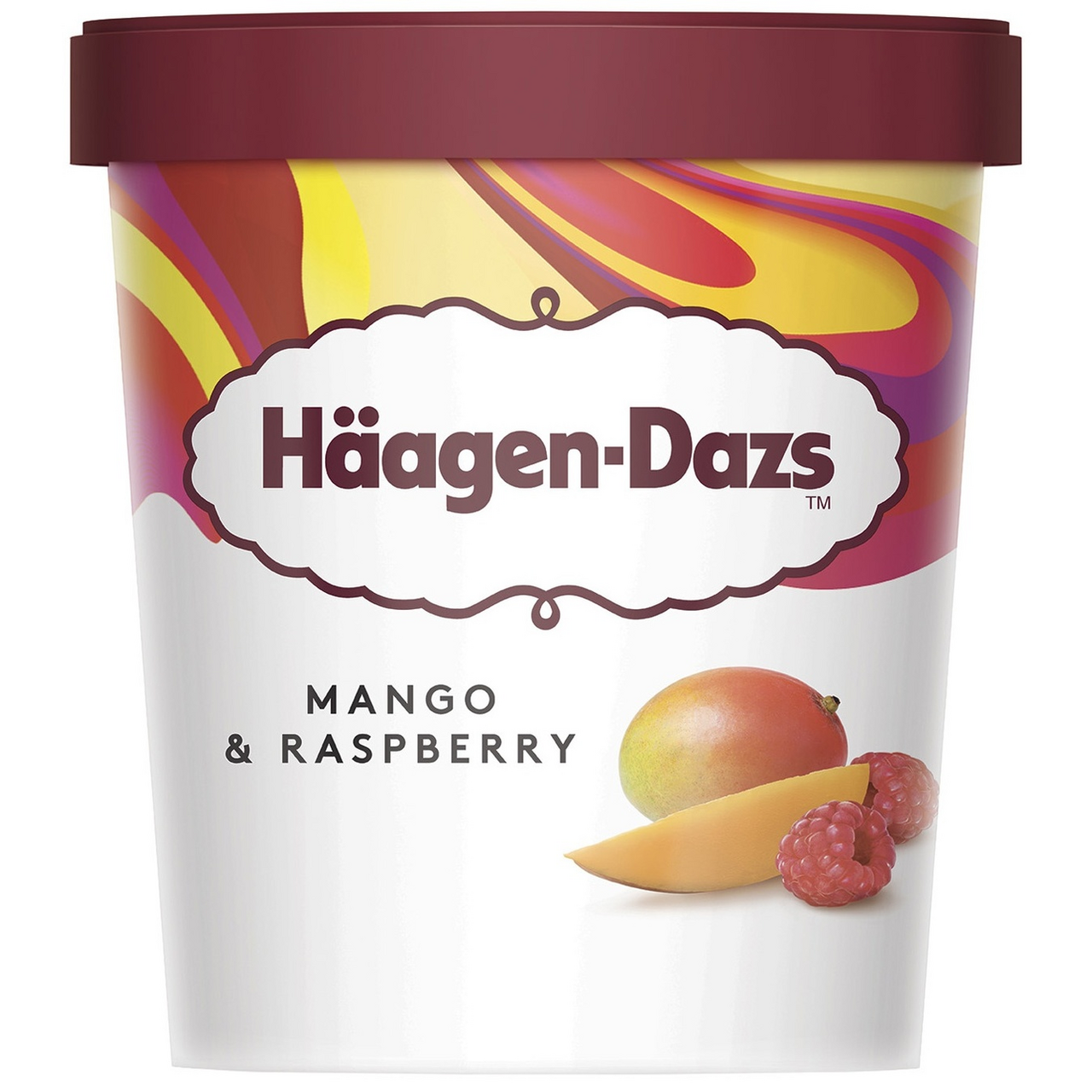 Мороженое Haage-Dazs Манго малина пломбир 400г купить с доставкой на ...