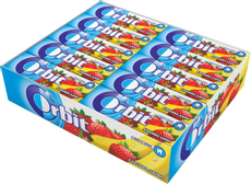 Жевательная резинка Orbit клубника банан, 14г x 30 шт