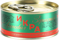 Икра лососевая Тунгутун зернистая, 95г