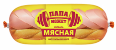 Колбаса Папа Может Мясная вареная, ~1.3кг