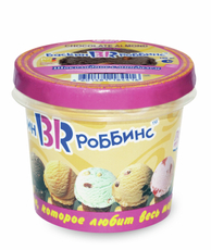 Мороженое сливочное Baskin Robbins Шоколадное с миндалем, 60г