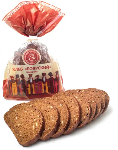 Хлеб Самарский БКК Боярский нарезка, 300г