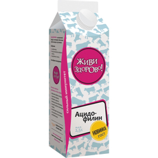 Ацидофилин Живи здорово без сахара 2.5%, 450г