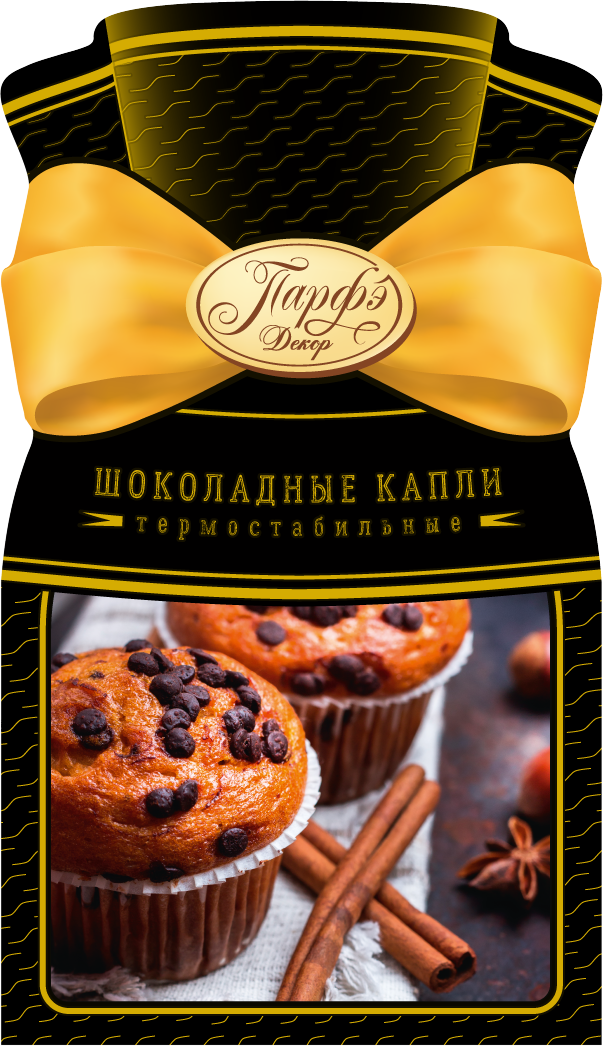 Глазурь Парфэ Шоколадные капли термостабильные, 50г