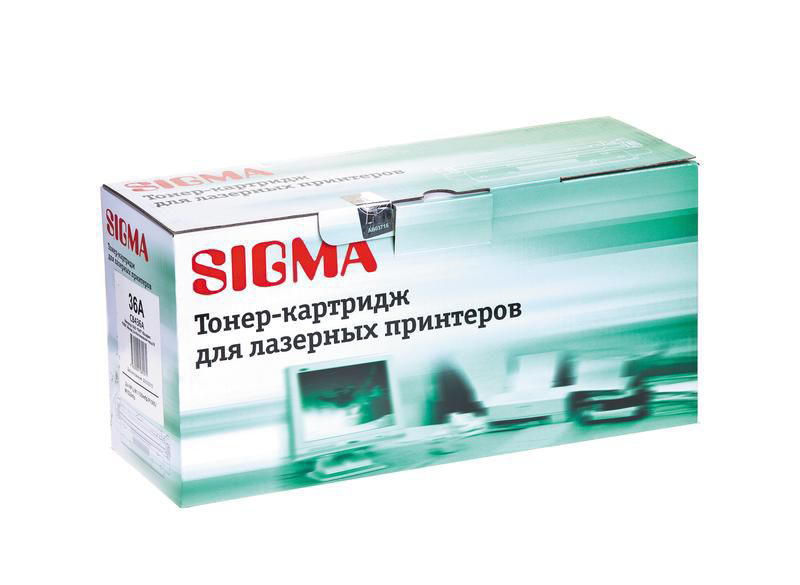 SIGMA КАРТРИДЖ CB436A ЧЕРНЫЙ купить с доставкой на дом, цены в интернет ...