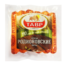 Сосиски Тавр Родионовские экстра, 495г