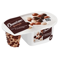 Йогурт Даниссимо Фантазия с хрустящими шариками в шоколаде 6.9%, 105г