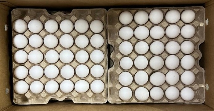 Яйцо куриное Усть-Абаканская птицефабрика С1, 360шт