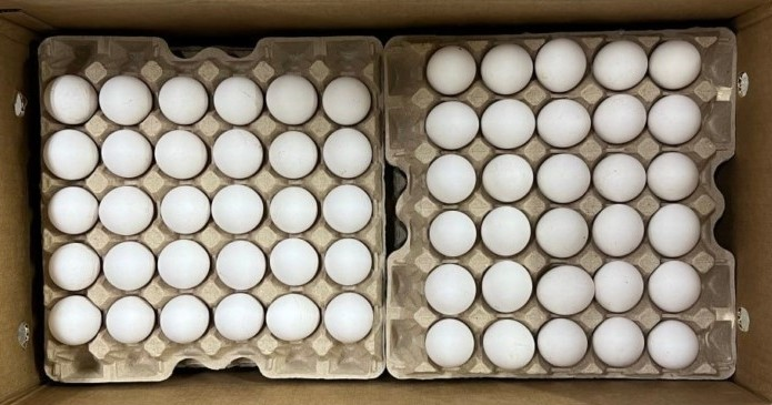 Яйцо куриное Усть-Абаканская птицефабрика С0, 360шт