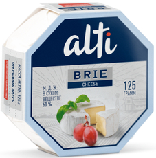Сыр Alti Brie мягкий 60%, 125г