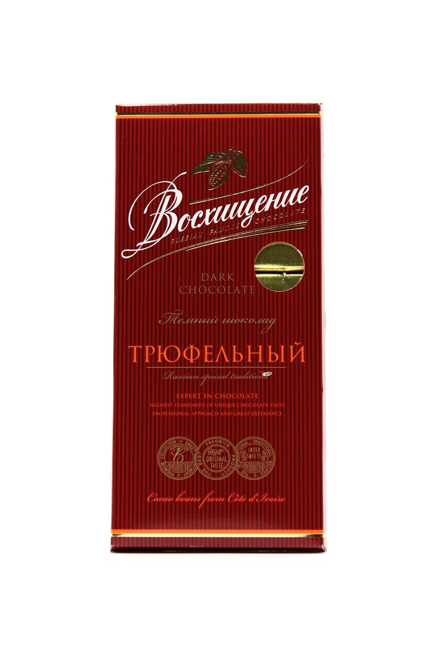 Шоколад ВОСХИЩЕНИЕ темный трюфельный, 140 г