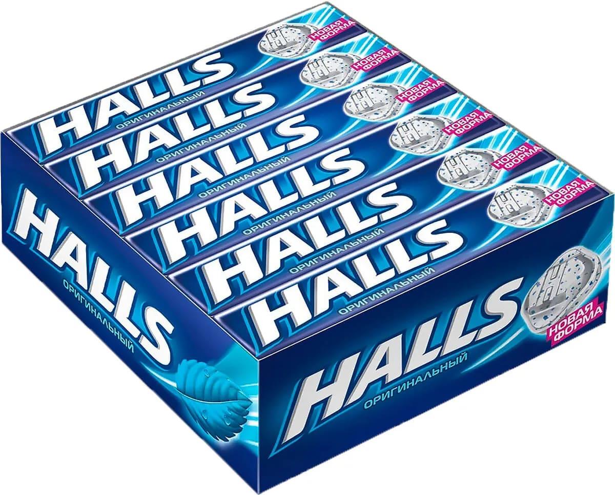 Леденцы HALLS ЭВКАЛИПТ 25 г