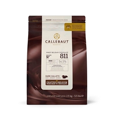 Шоколад Barry Callebaut темный, 2.5кг