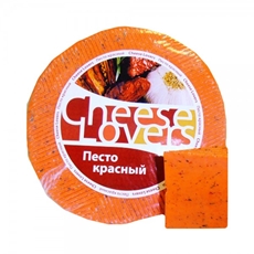 Сыр Cheese lovers Песто красный, ~1кг