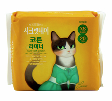 Прокладки ежедневные Secretday XS Basic, 20шт