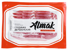 Грудинка Альмак Деревенская сырокопченая, 500г