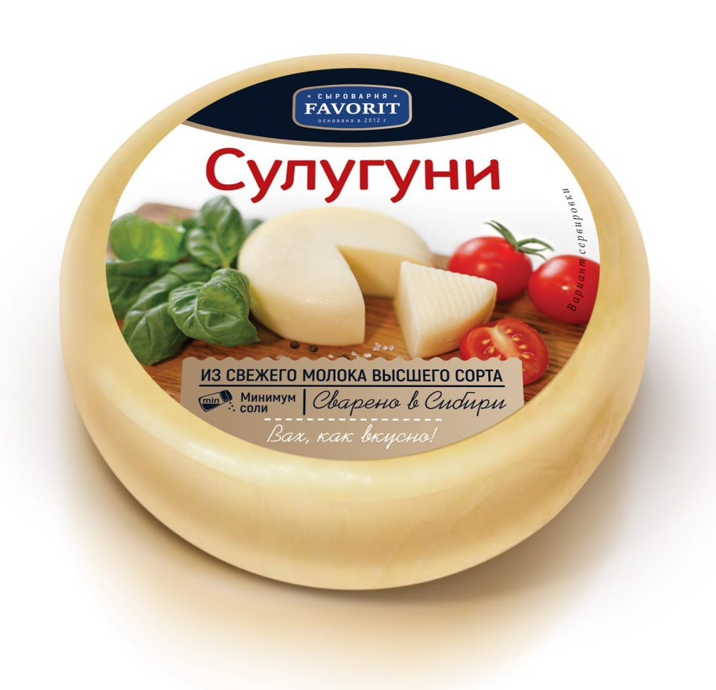 Сыр Favorit Cheese Сулугуни 45%, 320г купить с доставкой на дом, цены в  интернет-магазине