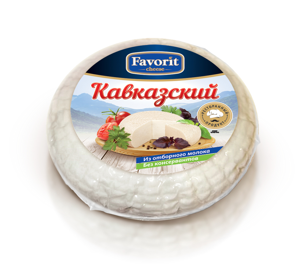 Сыр Favorit Cheese Кавказский 45%, 320г купить с доставкой на дом, цены в  интернет-магазине