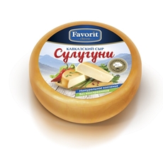 Сыр Favorit Cheese Сулугуни копченый 45%, 300г
