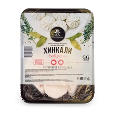 Хинкали Василиса со свининой и говядиной замороженные, 750г