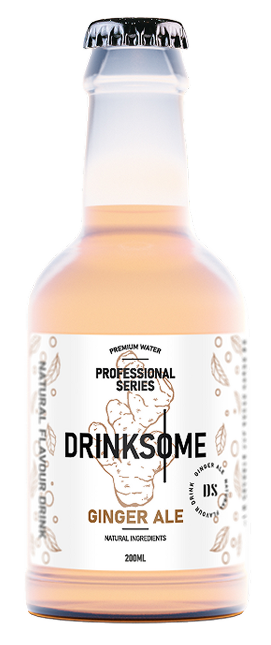 Напиток Drinksome Имбирный эль газированный, 200мл