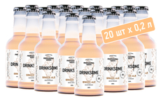 Напиток Drinksome Имбирный эль газированный, 200мл x 20 шт