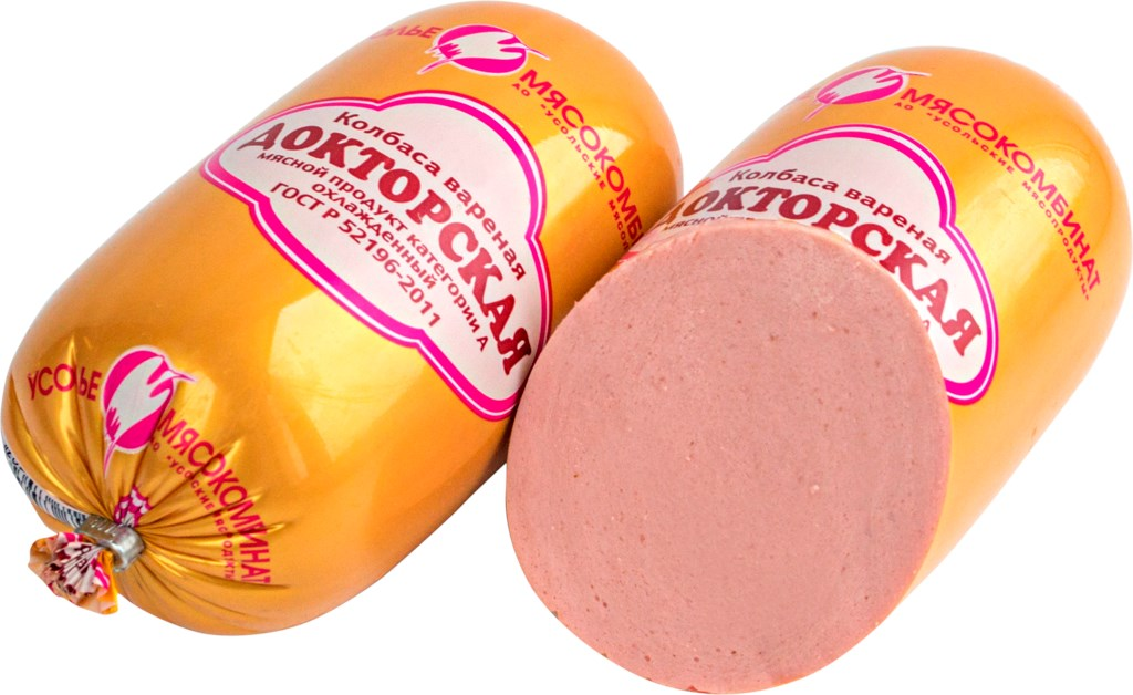 Ветчина Усольские мясопродукты Докторская, 500г